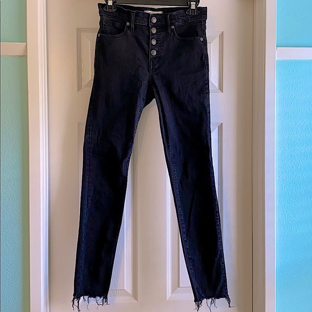 Madewell high rise skinny leg jeans
